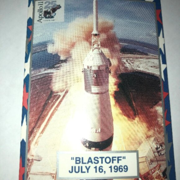 Apallo 11 Space Cards Set of 5 July 16 - July 21  Citgo Petroleum Collectors Car - Picture 2 of 7